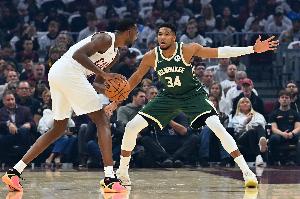 明天雄鹿迎战勇士 字母因左膝酸痛被列为大概率出战