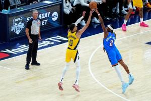 还有机会再遇吗？步行者0胜4负1%概率进总决 雷霆6胜0负40%进总决